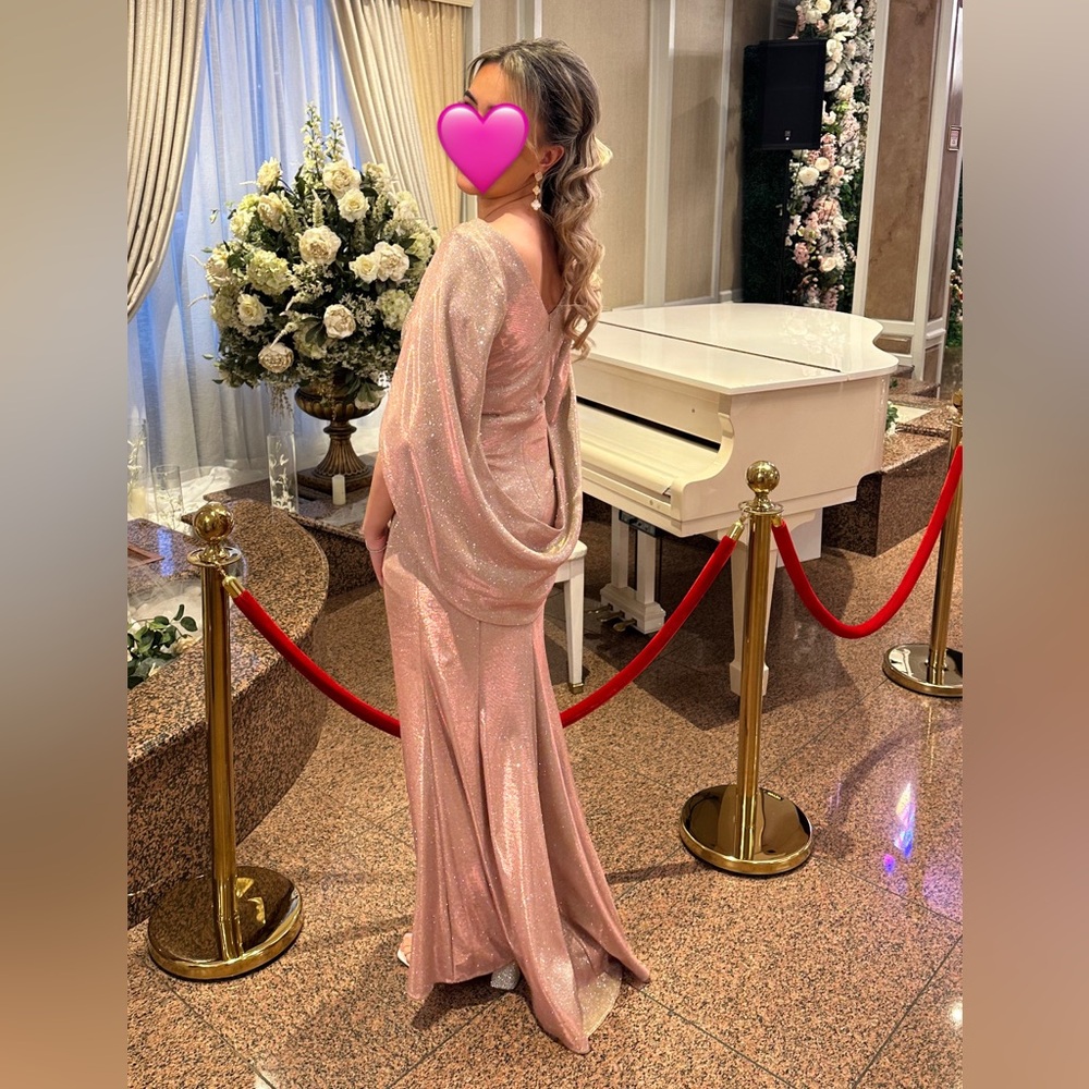 Elegant Pink Gown-Betsy&Adam